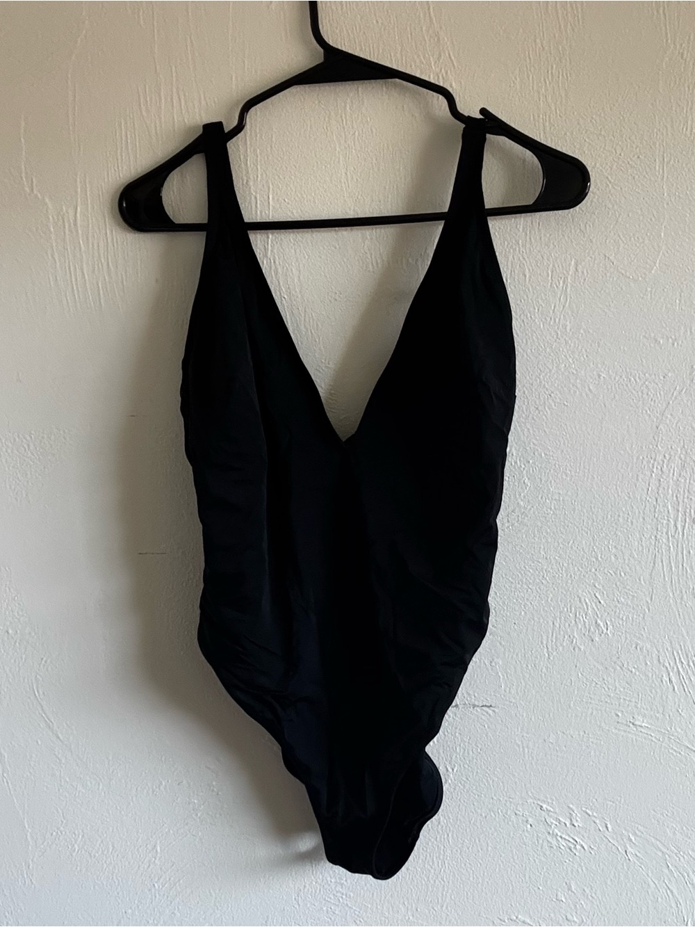 YITTY Black Deep V One-Piece Swimsuit